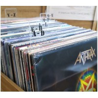 MUSIC MAT - Divisori per LP modello F3090 colore PLEXIGLASS (Set 5 Pezzi)