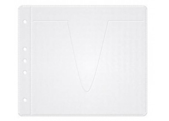 MediaRange - Bustine CD DVD in tessuto plastificato antigraffio, antistatico BIANCHE - 2 posti,  50 pezzi -