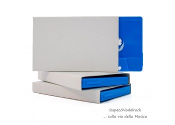 MUSICMAT - Copertine di Cartone Bianche per Musicassette (5 pz) 