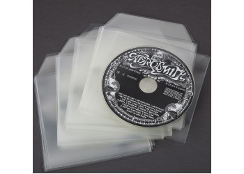 MM - Bustine per CD / DVD in PPL 80.mµ cristallino - 100 pEZZI - 
