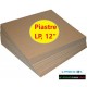 BOXAM Piastra di rinforzo cartone KRAFT per spedire dischi LP / 33 giri (10pz)