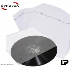 DYNAVOX - Buste Inner per 12 / LP  Original 3 strati di polietilene antistatico (50 buste) 