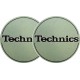 TECHNICS 20101818 Tappetino per Giradischi feltro antistatico con "grafica Metallic Green" (1.pz)