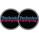 TECHNICS 20113260 Tappetino per Giradischi feltro antistatico con "grafica Double Blue" (1.pz)