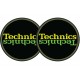 TECHNICS 20113261 - Tappetino per Giradischi feltro antistatico con "grafica Double Yellow" (1.pz) 