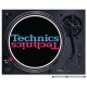 TECHNICS 20113260 Tappetino per Giradischi feltro antistatico con "grafica Double Blue" (1.pz)