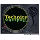 TECHNICS 20113261 - Tappetino per Giradischi feltro antistatico con "grafica Double Yellow" (1.pz) 