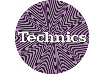 TECHNICS 20113268 Tappetino per Giradischi feltro antistatico con "grafica Vortex" (1 pz)
