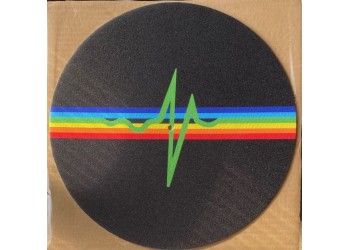 SLIPMAT - Tappetino per Giradischi in feltro antistatico, con Grafica "ONDE DARK" (1pz) 
