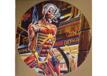 SLIPMAT - Tappetino per Giradischi in Feltro Antistatico con Grafica "IRON" (1,pz)