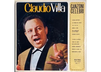 Claudio Villa ‎– Canzoni Celebri Vol. 1- Vinile, LP - Uscita: 1963