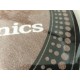 TECHNICS 20101955 Tappetino per Giradischi feltro antistatico con "grafica Strobo Marrone" (1.pz)