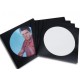 MUSIC MAT - COPERTINE per dischi Picture disc 12", colore NERO  (conf.10 pz)