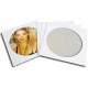 MUSIC MAT - COPERTINE per dischi Picture disc 12", colore BIANCO (10 copertine)