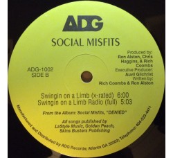 Social Misfits – Swingin On A Limb, Vinyl, 12", 33 ⅓ RPM, Anno 1992 