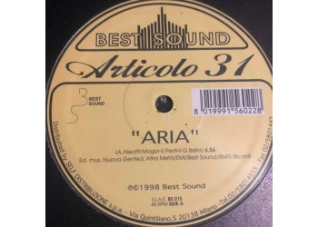 Articolo 31 – Aria, Vinyl, 12", 45 RPM, Anno 1998