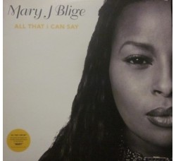 Mary J. Blige – All That I Can Say - Vinyl, 12", 33 ⅓ RPM, Anno: 1999