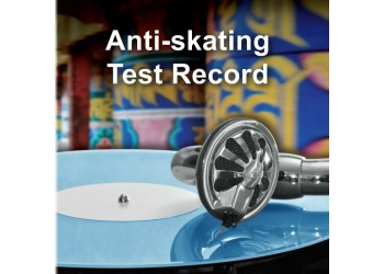 Record Di Test Anti-Skating per la regolazione precisa dell’antiskating 