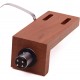 ANALOGIS HS-17 - Portatestina / Shell per Giradischi, Legno di ciliegio versione SME gr 10 / Incl. cavi 