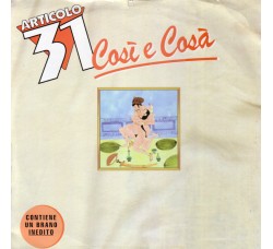 Articolo 31 – Così E Cosà / Così Mi Tieni - Vinyl, 12" - Pubblicato 1997
