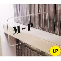 MM - Divisore (F30900) PLEXIGLAS per Dischi in Vinile 12” / LP / 33 Giri (5.Pezzi)