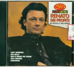 Renato Dei Profeti – Ho Difeso Il Mio Amore – CD, Compilation Uscita 1996