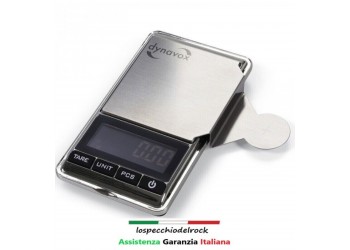 DYNAVOX 207617 - TW-4 Bilancia elettronica con supporto acciaio inossidabile  