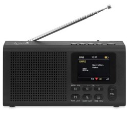 DYNAVOX - Radio DAB+ DBT200 con BT e funzione sveglia 