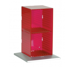 KNOSTI - Espositore modulare Torre CD 18 Tango, Flower Power per 18 CD 