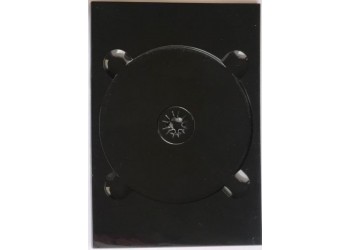 MUSIC MAT - Vassoio per (UNO) 1 CD colore NERO adatto per incollaggio nei Book (10.pezzi)