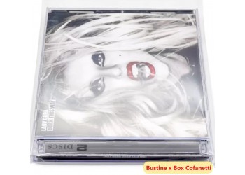 MUSIC MAT - Bustine per COFANETTI BOX CD/DVD 24 mm - 169 x 138 mm + patta da 64 mm - PP 50 mμ, (50.pz)