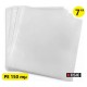 MUSIC MAT - Buste esterne per dischi 45 giri 7" - PE150 mµ, dim.192x192.mm (50 buste)