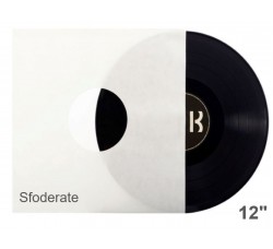 MUSIC MAT - BUSTE INTERNE per LP/12” SFODERATE bianche, 90g, angoli RETTI (25 buste)