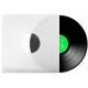 MUSIC MAT - BUSTE INTERNE per LP/12” FODERATE bianche, 90g, angoli RETTI (25 buste)