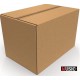 AV_BOX - Scatola di cartone Kraft, per spedire 20 CD con custodia 10 pz