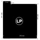 MUSIC MAT - Separatore (F2024) per dischi vinili 12" LP / 33 Giri (color black) 