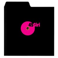 Separatore, Divisore (ITALIANO NERO) per dischi vinili 7" / 45 Giri / EP