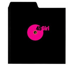 Separatore, Divisore (ITALIANO NERO) per dischi vinili 7" / 45 Giri / EP
