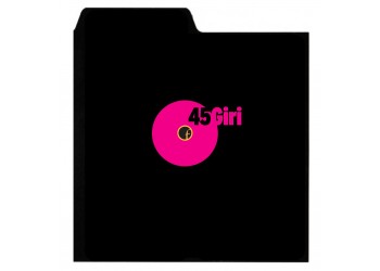 Separatore, Divisore (ITALIANO NERO) per dischi vinili 7" / 45 Giri / EP