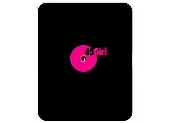 MUSIC MAT - Separatore, Divisore per dischi 45 giri 7" mod. F0088 colore NERO (set 10 pezzi)