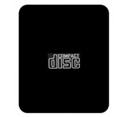 MUSIC MAT -Separatori, Divisori mod. F6118 per CD colore NERO (set 10 pezzi)