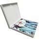 MUSIC MAT - Box scatola di cartone colore Bianco , contiene 6 LP / 12"