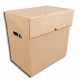 BOXAM - Scatola 501049 - Contenitore cartone KRAFT per (50) LP / 12" (1pz)
