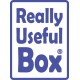 REALLY USEFUL - Box L19XL Contenitore Antiurto per 45/50 dischi vinile 12"/LP