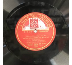 Pablo Casals Canto della sera / Jocelyn  Shellac, 12", 78 RPM