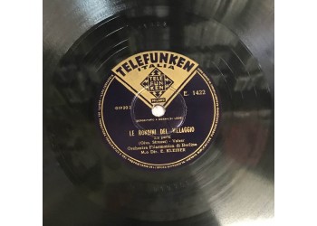 Orchestra Filarmonica di Berlino  La rondine del villaggio  Shellac, 12", 78 RPM