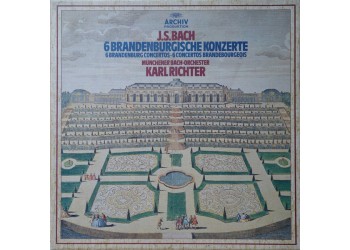 J. S. Bach, Münchener Bach-Orchester, Karl Richter -  2 x Vinile, LP, Album Cofanetto - 1981