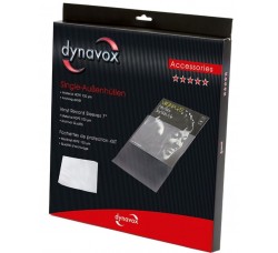 DYNAVOX, Buste ESTERNE ANTISTATICHE PEHD - per dischi 45 giri 100 mµ  (50 Buste) Cod.207807