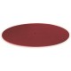 DYNAVOX - Tappetino per giradischi in feltro antistatico, antiscivolo colore Rosso 