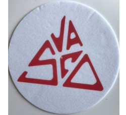 Panno Tappetino "SLIPMAT"  Grafica Blasco White / Feltro Antistatico Antigraffio / 1pz